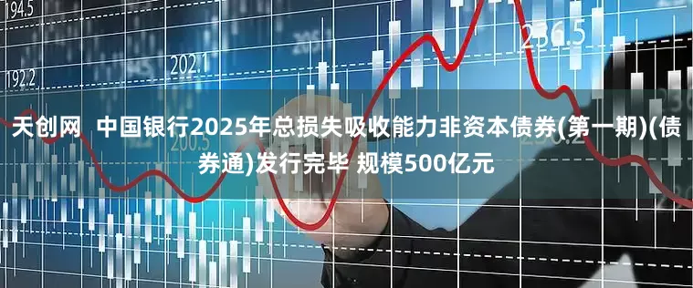 天创网  中国银行2025年总损失吸收能力非资本债券(第一期)(债券通)发行完毕 规模500亿元