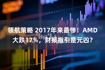 领航策略 2017年来最惨！AMD大跌17%，财报指引是元凶？